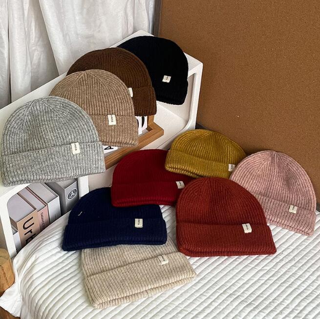 子供用★帽子★キッズ★男女兼用★暖かい★防寒★ニット帽子★10色