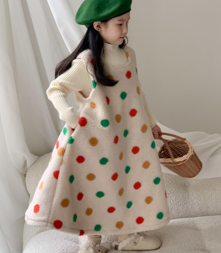 2023★秋冬新作★韓国風子供服★ワンピース★90-150CM