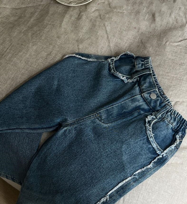 2023★秋冬新作★韓国風子供服★厚手★ジーンズ★90-130CM