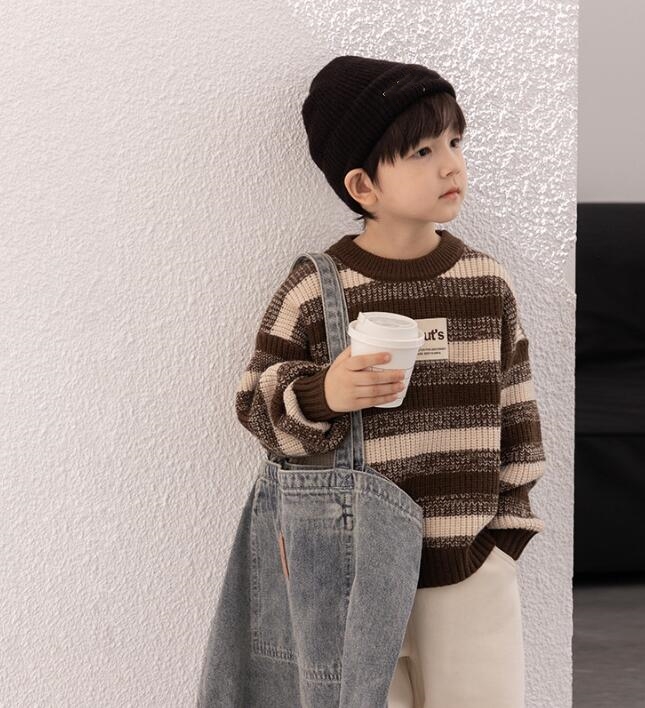 2023★秋冬新作★韓国風子供服★セーター★厚手★90-150CM