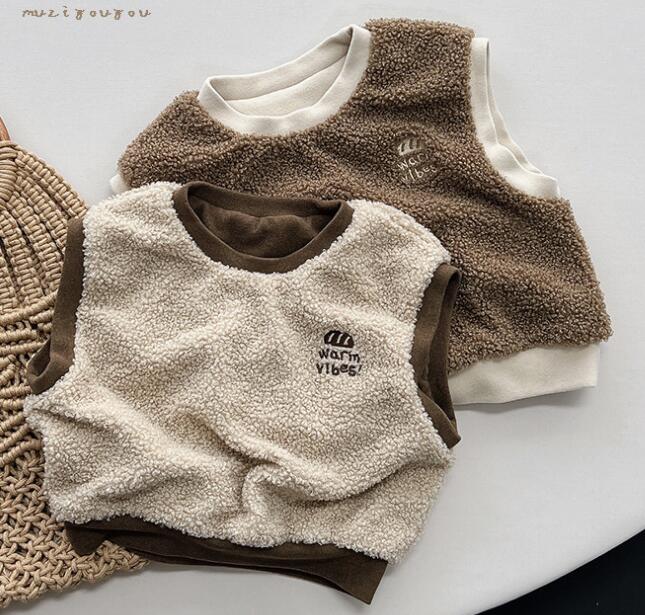 2023秋冬★子供服　ベスト★80-130cm★2色