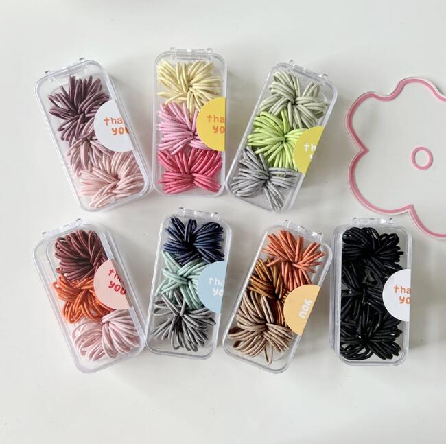 子供用★髪飾り★まとめ髪用★ヘアアクセサリー★90枚入り★可愛い★ヘアゴム★多色