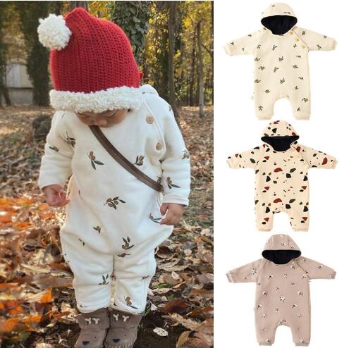 2023秋冬★ベビー服★ロンパース★66-90cm★3色