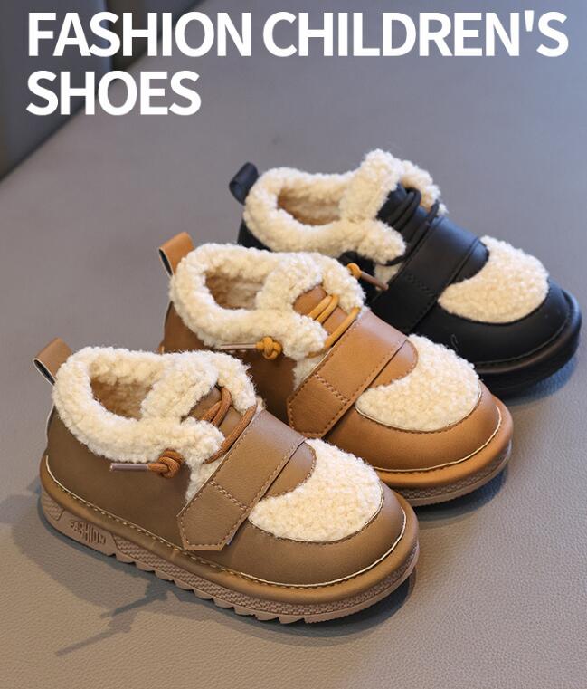 キッズ★靴★子供靴★韓国風★裏起毛★シューズ★男女兼用★3色★23-30#