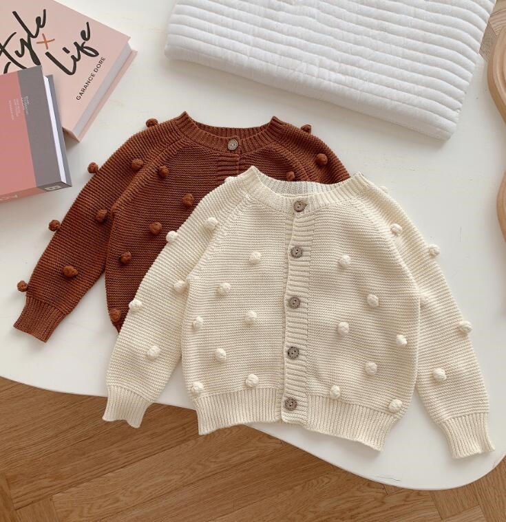 2023★春秋新作★韓国風子供服★カーディガン★2色80-120CM