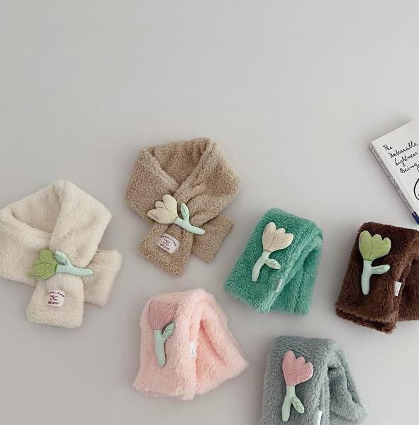 子供用★マフラー★防寒★襟巻き★ネックウォーマー★キッズ★男女兼用★暖かい★6色