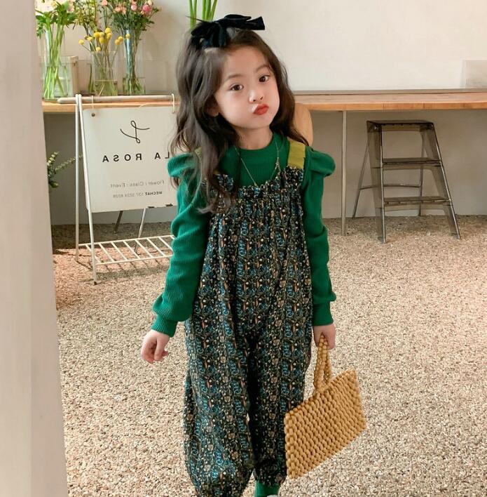 2023★春秋新作★韓国風子供服★トップス★サロペット★分けて販売★7-15