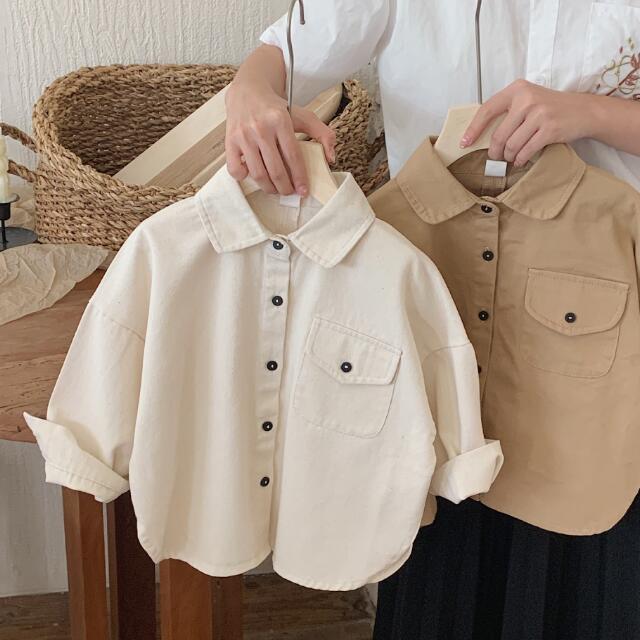 子供服★トップス★ワイシャツ★キッズ男の子★韓国風子供服★2色★90-140CM