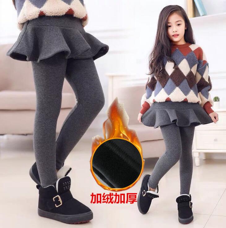2023★秋冬新作★韓国風子供服★ズボン★裏起毛★2色110-160CM