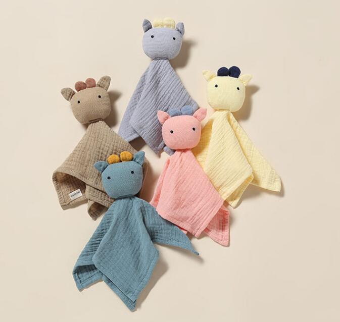 2023新型★ベビー用玩具★ぬいぐるみ　なだめタオル★5色