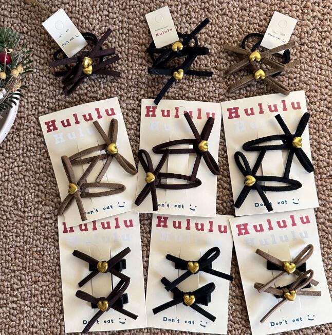 髪飾り★まとめ髪用★ヘアアクセサリー★子供用★ヘアピン★ヘアゴム★多色