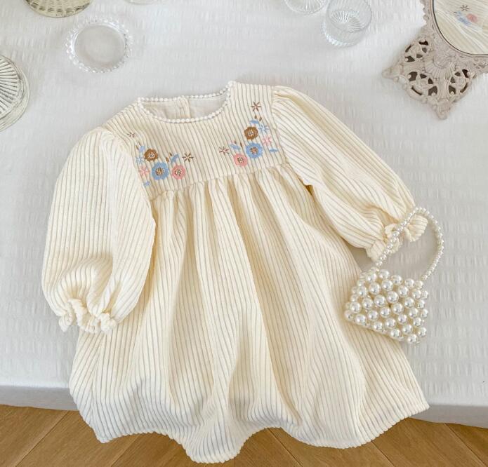 子供服★ワンピース★長袖★韓国風子供服★ベビー★可愛い★73-110CM