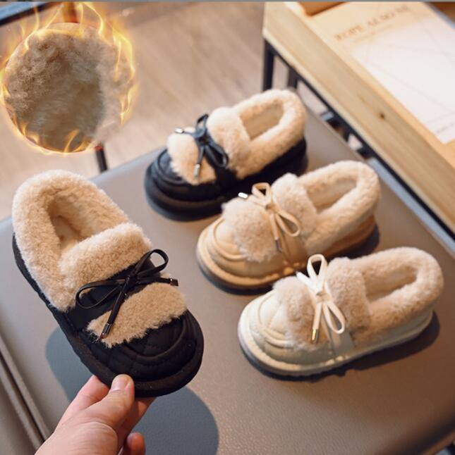 靴★子供靴★シューズ★キッズ女の子★裏起毛★暖かい★3色★23-36#
