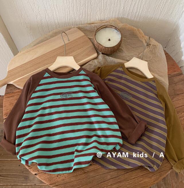 子供服★トップス★Tシャツ★韓国風子供服★キッズ★カジュアル★2色★90-140CM