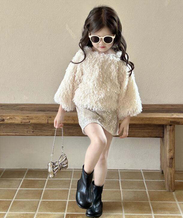 2024年新品★子供服 　薄棉入りトップス★90-140cm★