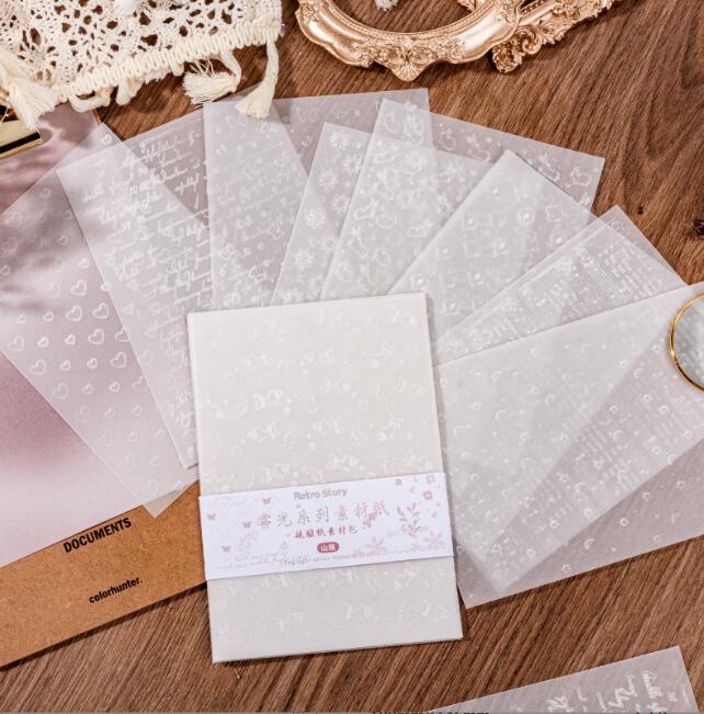 ★手帳飾り紙★diy材料★10枚入り