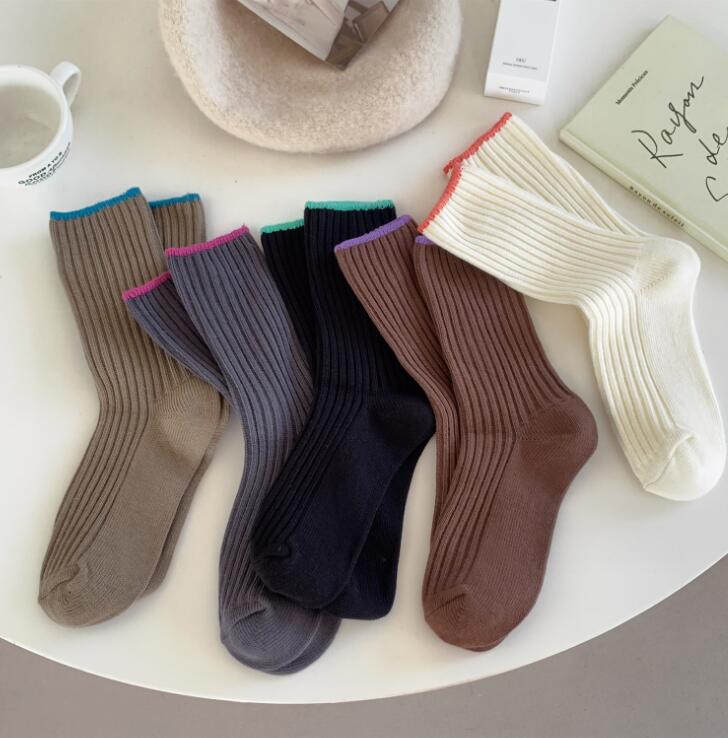 2024★秋冬新作★ソックス★レディース靴下★5色