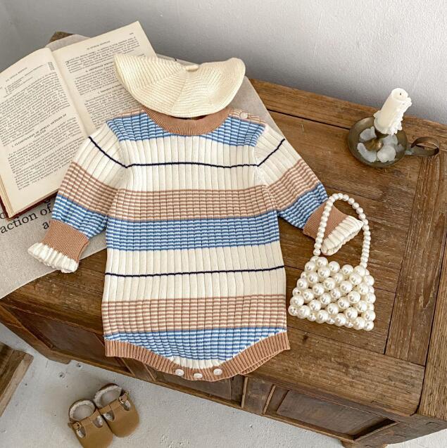 子供服★ロンパース★連体服★韓国風子供服★ベビー★ニット★可愛い★66-90CM