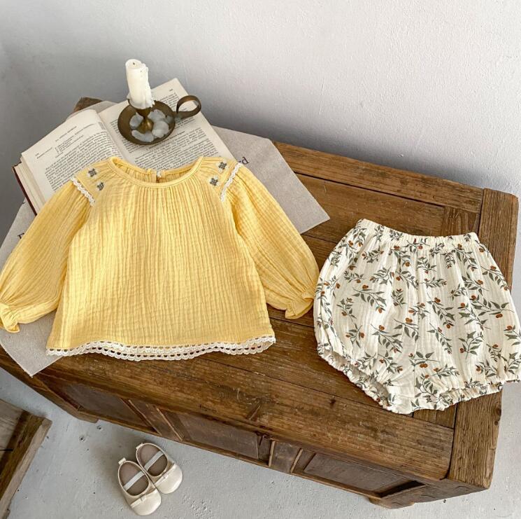 子供服★トップス+パンツ★セットアップ★韓国風子供服★ベビー★可愛い★66-100CM