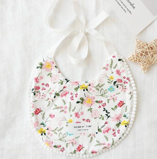 よだれかけ★子供用★涎掛け★ベビー向け★赤ちゃん用★可愛い★花柄★6色