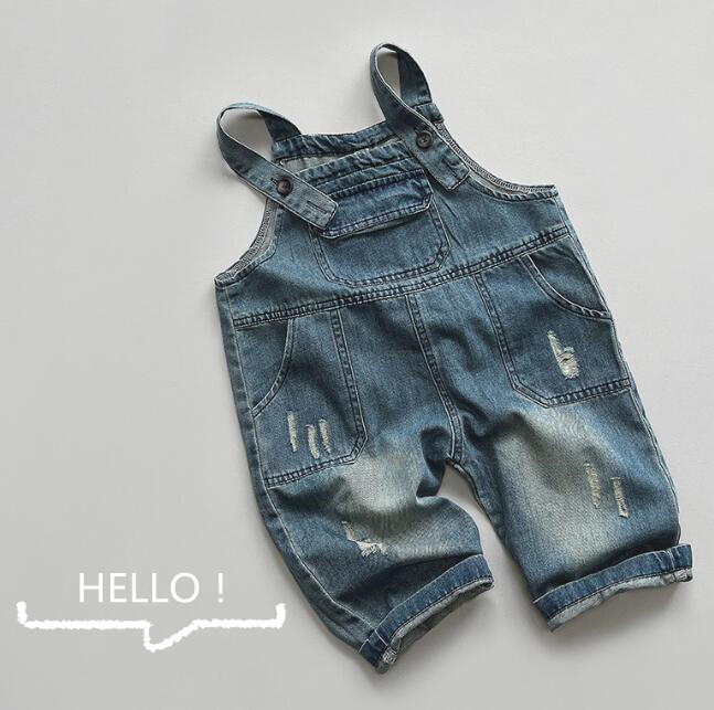 「2024」子供服★サロペット★デニム★キッズ★韓国風子供服★男女兼用★80-130CM