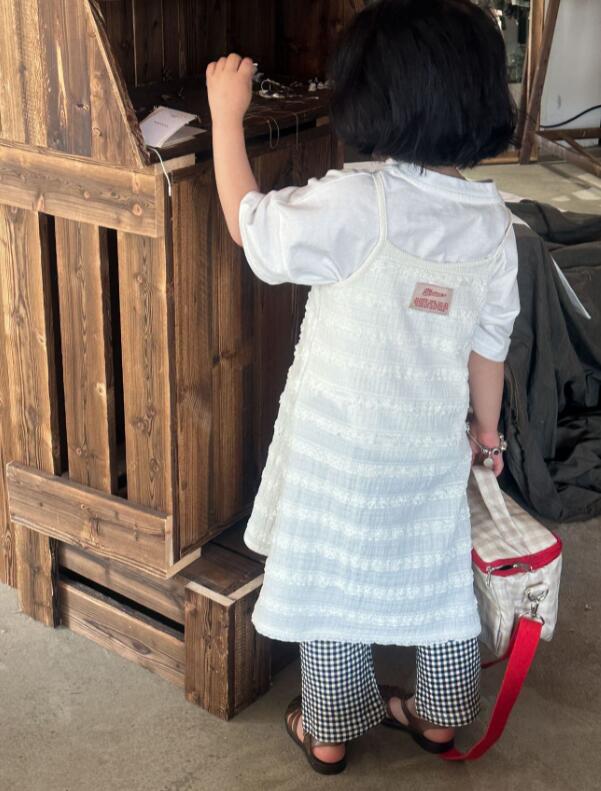 2024年新品★子供服 　ワンピース★90-140cm★2色