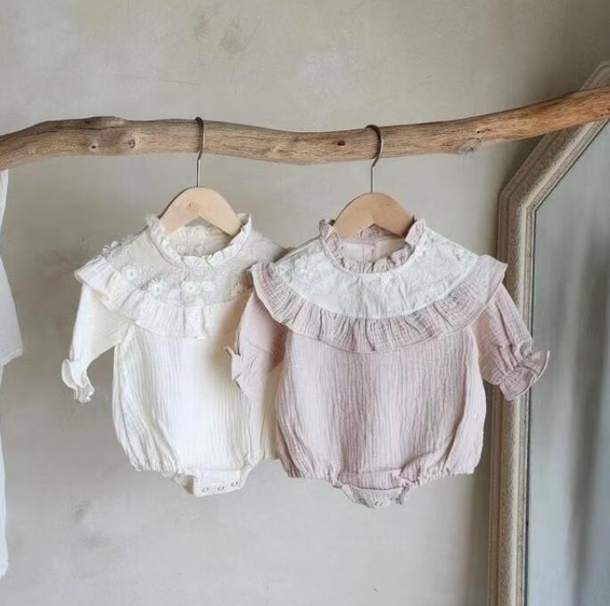 2024★春秋新作★韓国風ベビー服★ロンパース★2色66-90CM