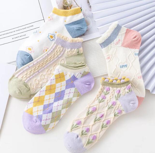 靴下★レディース★ソックス★大人用★女性用靴下★可愛い★多色