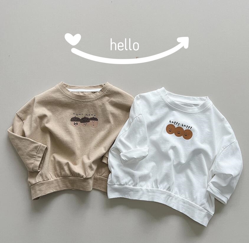 子供服★Tシャツ★トップス★韓国風子供服★キッズ★男女兼用★2色★80-130CM
