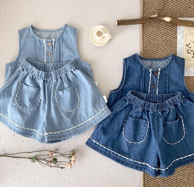 2024新★子供服　セットアップ★80-120cm★2色