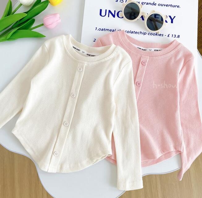 子供服★トップス★Tシャツ★韓国風子供服★キッズ女の子★2色★80-140CM