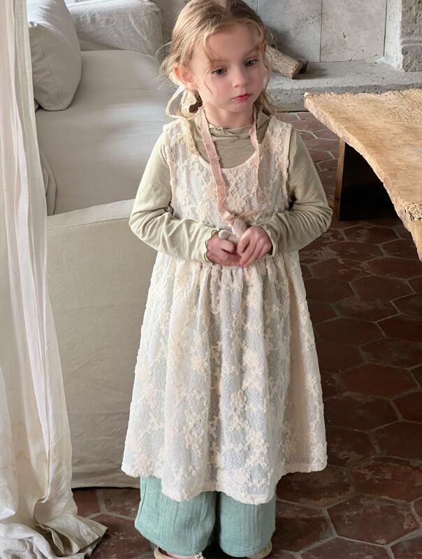 2024年新C★子供服　ワンピース★90-150cm★