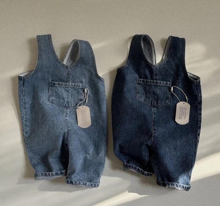 2024新品★子供服　サロペット　ロンパース★66-90cm★2色