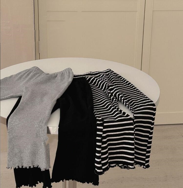 2024★春秋新作★韓国風子供服★ズボン★3色90-140CM