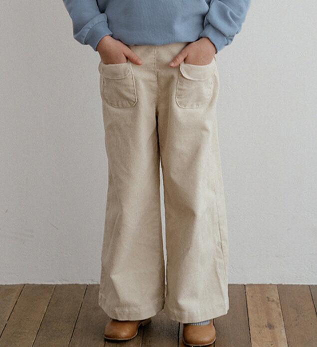 2024年★子供服 　コールテンズボン★90-130cm★2色