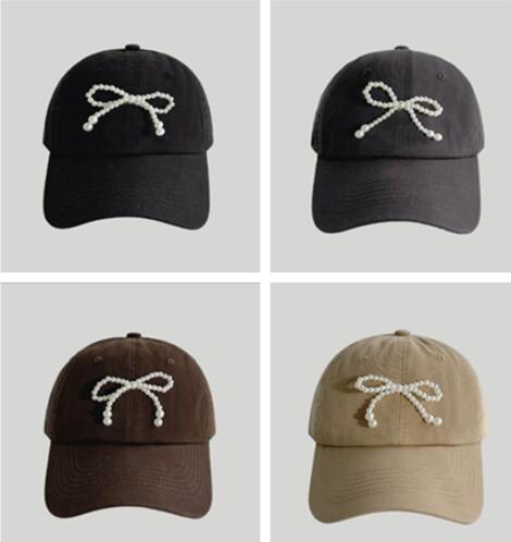 「2024」大人用★帽子★キャップ★レディース★蝶結び★韓国風★日焼け防止★野球帽★8色