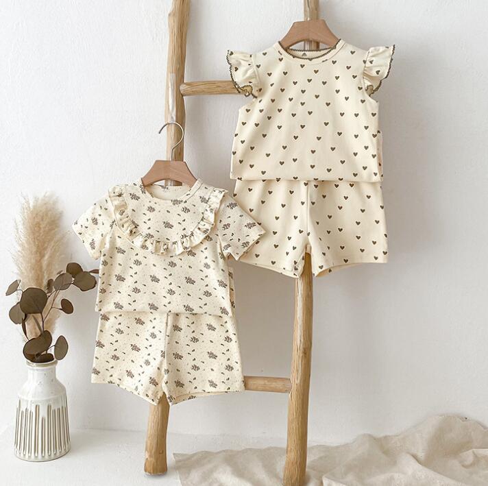 2024夏新★子供服　セットアップ★80-120cm★2種