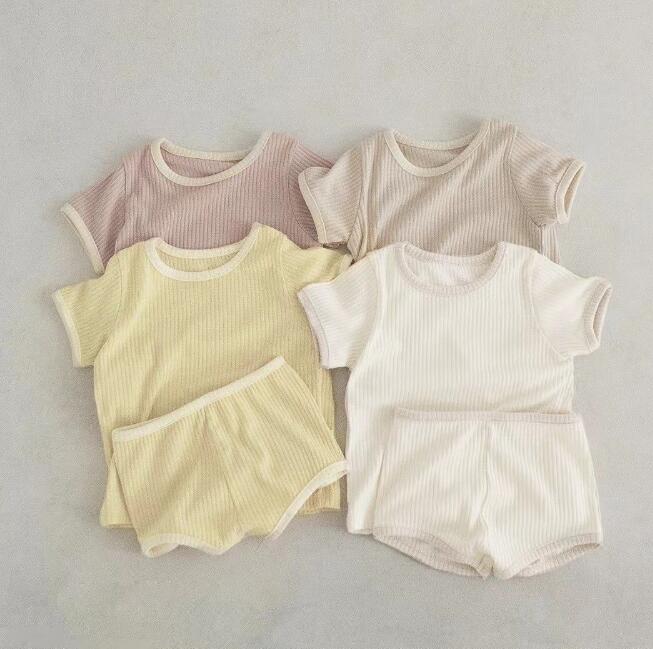 「2024」子供服★トップス+パンツ★セットアップ★ベビー★男女兼用★4色★73-100CM