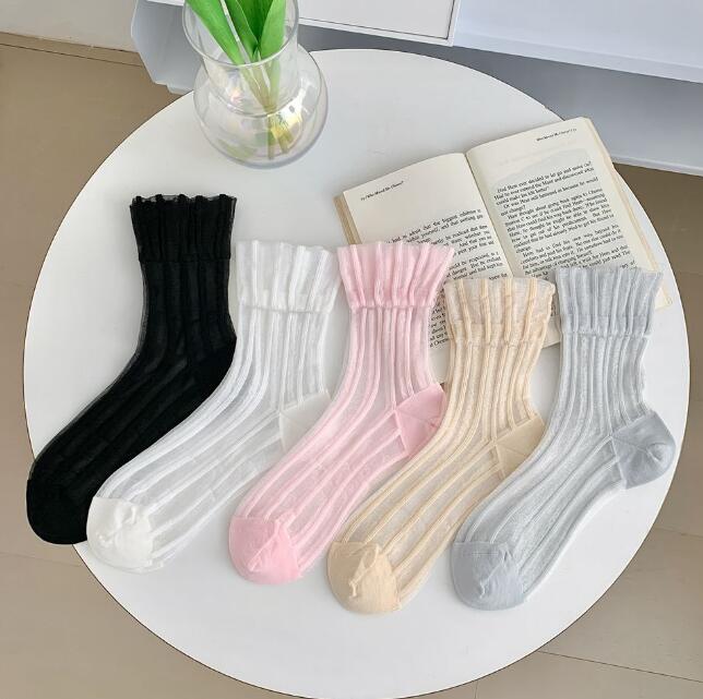 「2024」靴下★レディース★ソックス★大人用★女性用靴下★無地★可愛い★多色