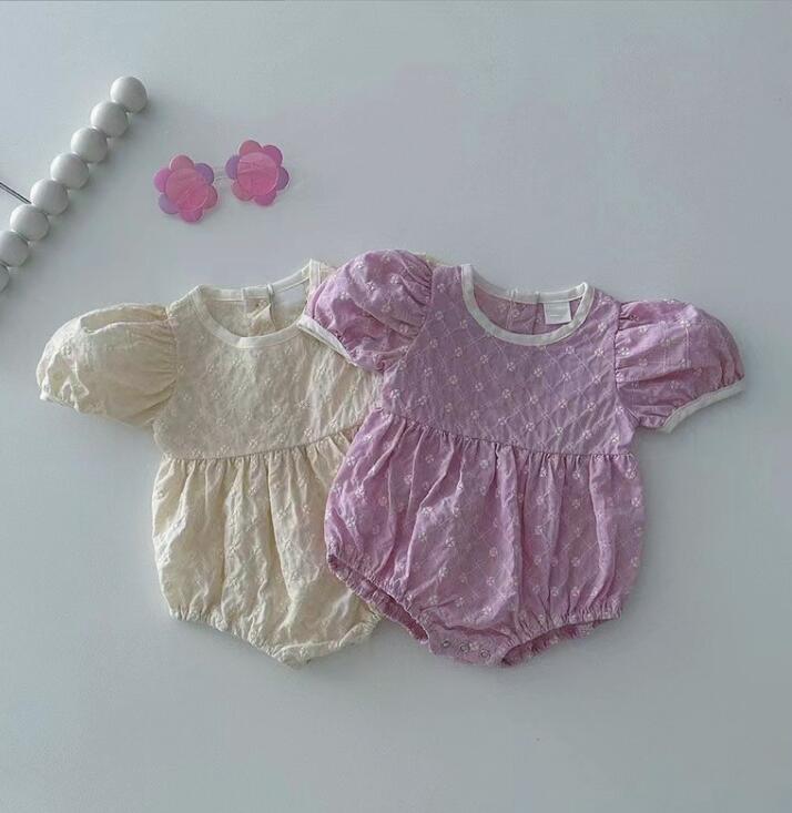 2024★春夏新作★韓国風子供服★ロンパース★2色66-90CM