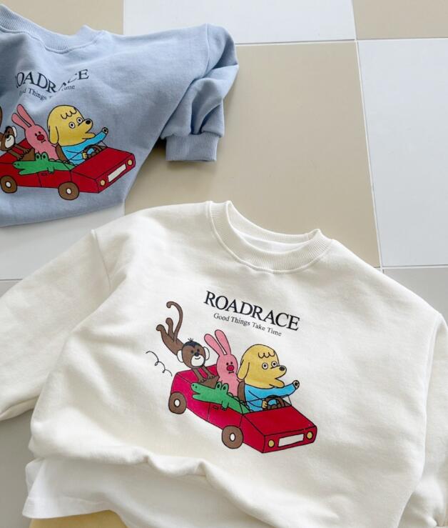 2024★春秋新作★韓国風子供服★トレーナー★2色90-140CM