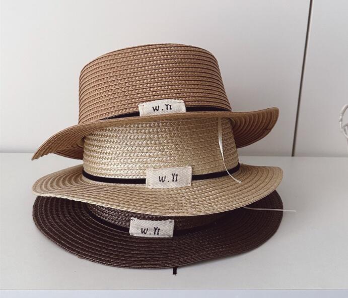 2024年夏新品★子供用★麦わら帽子　ハット★3色選べ