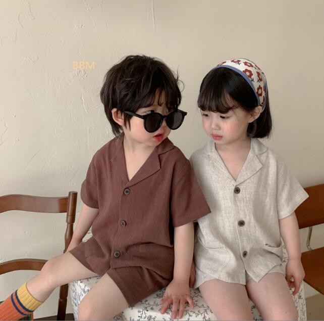 2024★春夏新作★韓国風子供服★トップス+ズボン★カジュアル★2色80-130CM