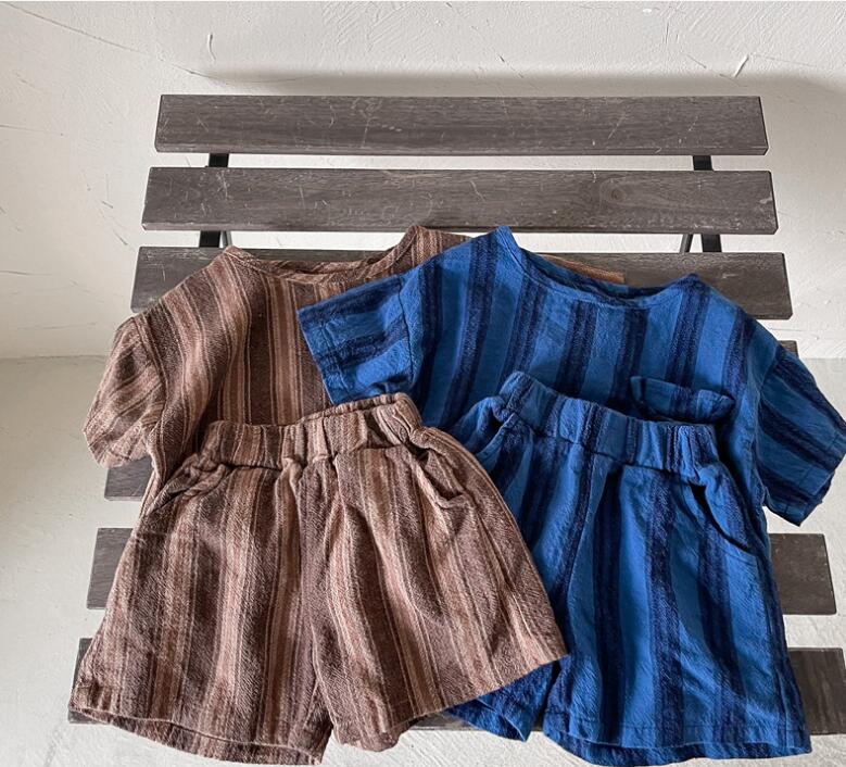 2024★春夏新作★韓国風子供服★トップス+ズボン★カジュアル★2色80-130CM