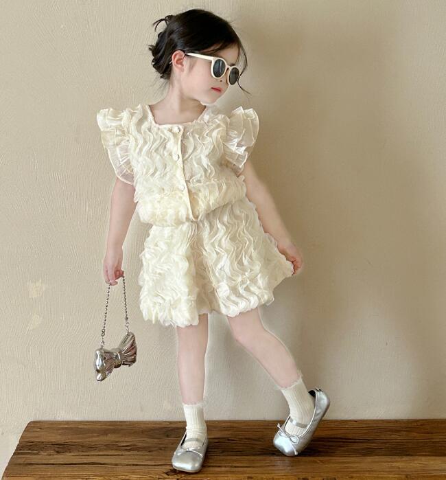 2024年新品★子供服　トップス+ズボン　セット★90-140cm★