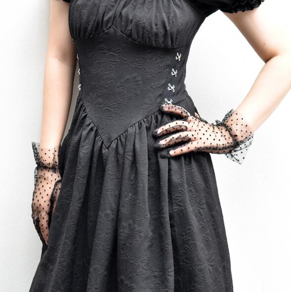 2024新作★手袋★レース手袋★セクシー★美しい★花嫁★ブライダルグローブ★レディース★2色