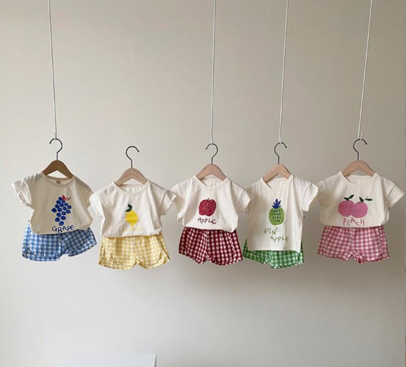 2024★春夏新作★韓国風子供服★トップス+ズボン★4色80-120CM