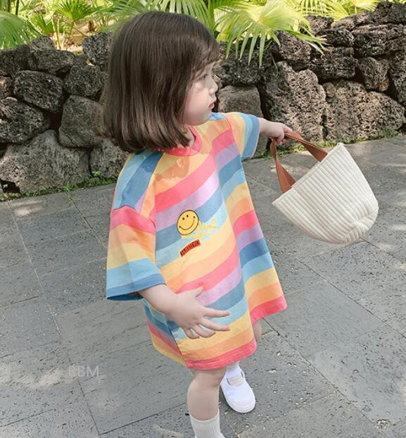 2024★春夏新作★韓国風子供服★ワンピース★7-15