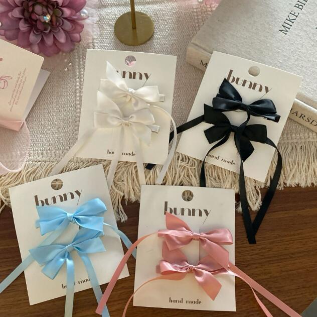 髪飾り★まとめ髪用★ヘアアクセサリー★ヘアピン★女の子★蝶結び★2枚入り