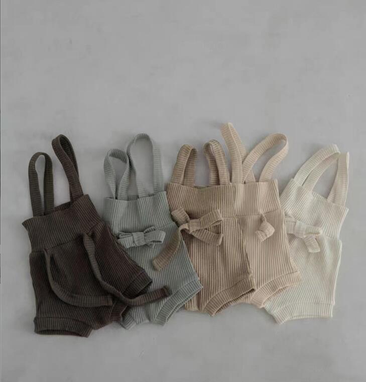 2024★春夏新作★韓国風ベビー服★ロンパース★ヘアバンド★66-90CM